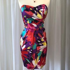 Formal Floral Strapless Dress B. Darlin